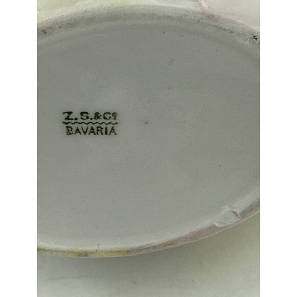 Hand-Painted Bavarian Porcelain Cream, Sugar, Salt and Pepper - Picture 16 of 16